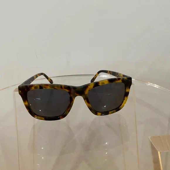 Karen Walker tortoise shell Deep Freeze Sunglasses, 8/10 condition Karen Walker Deep Freeze 22 Crazy Tort Uni-Sex D-Frame  main image 4